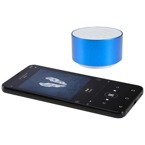 Altavoz inalámbrico Bluetooth® de aluminio reciclado de 3 W 