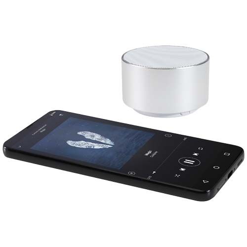 Altavoz inalámbrico Bluetooth® de aluminio reciclado de 3 W 