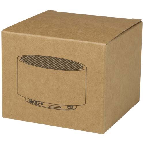 Altavoz inalámbrico Bluetooth® de aluminio reciclado de 3 W 