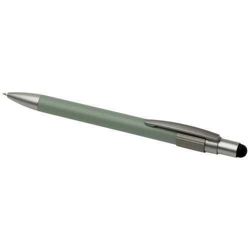 verde chiné Bolígrafo de material reciclado RCS con stylus y fidget spinner (tinta negra)