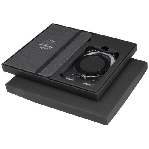 Set de regalo con libreta de tapa dura A6 y cartera 