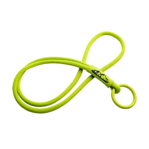 yellow Lanyard con tubo elástico