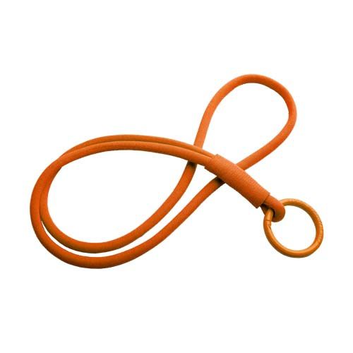 orange Lanyard con tubo elástico