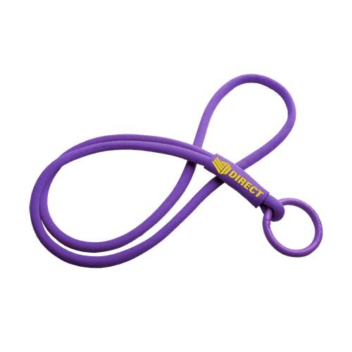 purple Lanyard con tubo elástico