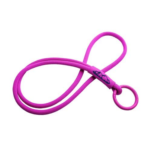pink Lanyard con tubo elástico