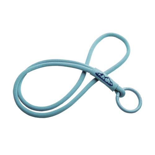 azul heladero Lanyard con tubo elástico