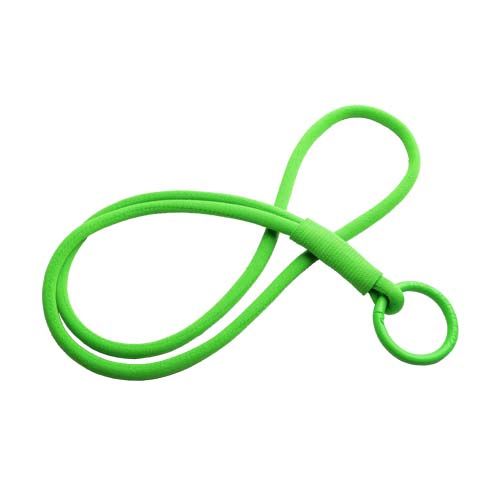 verde lima Lanyard con tubo elástico