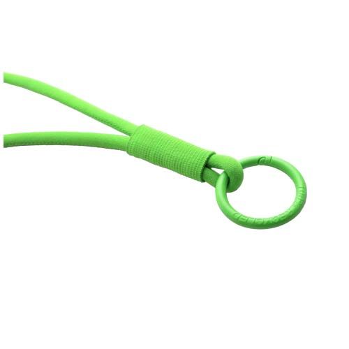 verde lima Lanyard con tubo elástico
