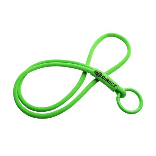 verde lima Lanyard con tubo elástico