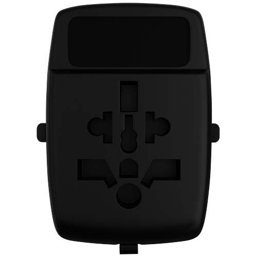 black Adaptador universal de viaje