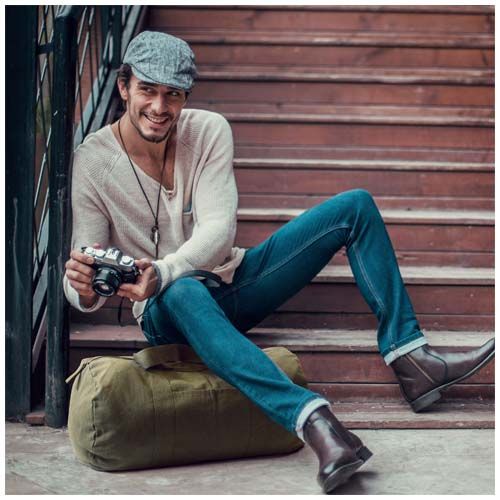 Bolsa de lona de viaje 