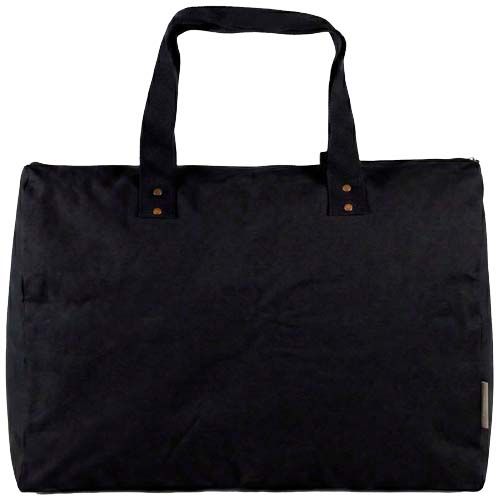 black Bolsa de viaje y funda de algodón orgánico