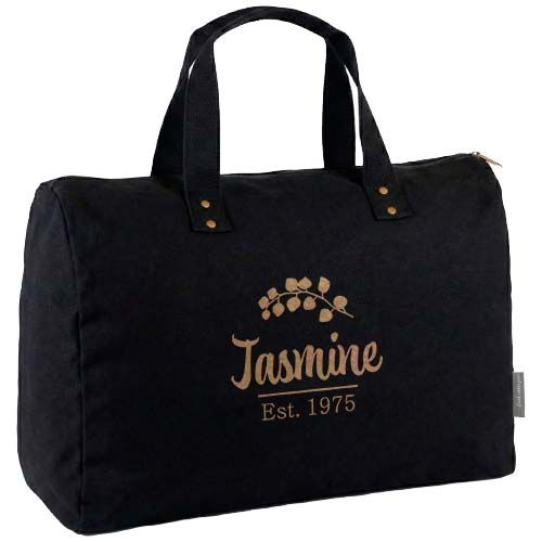 black Bolsa de viaje y funda de algodón orgánico