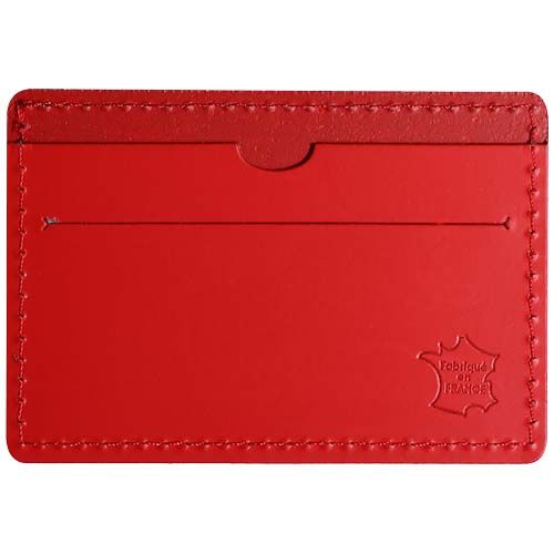 red Tarjetero de piel reciclada