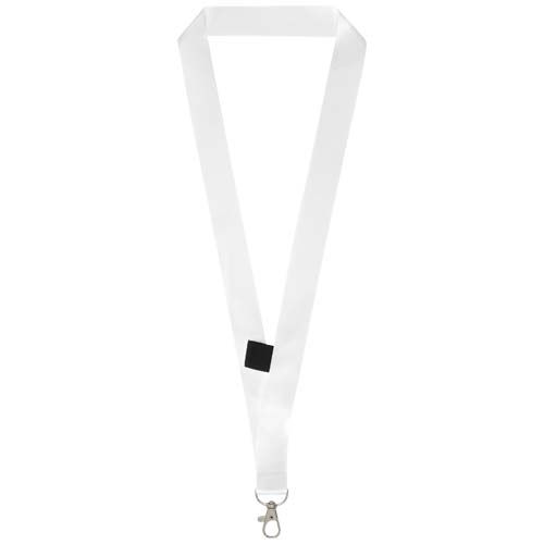 negro/blanco Lanyard de sublimación con soporte