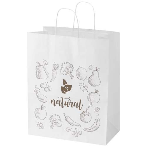 BOLSA DE PAPEL DE 80-90 G/M2 CON ASAS RETORCIDAS - 32 X 17 X 39 CM 