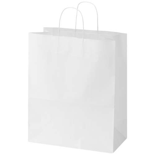 Sac en papier Kraft 80 à 90 g/m2 avec poignées torsadées 32 x 17 x 39 cm - 3