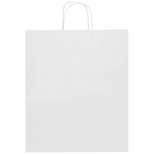 Sac en papier Kraft 80 à 90 g/m2 avec poignées torsadées 32 x 17 x 39 cm - 2