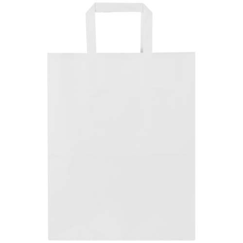 Sac en papier Kraft 80 g/m2 avec poignées plates 25 x 15 x 32 cm - 2