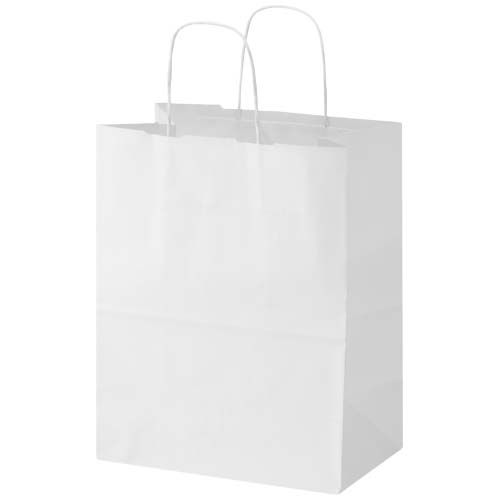 Sac en papier Kraft 80 à 90 g/m2 avec poignées torsadées 25 x 15 x 32 cm - 3