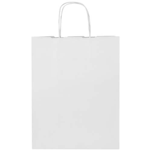 Sac en papier Kraft 80 à 90 g/m2 avec poignées torsadées 25 x 15 x 32 cm - 2