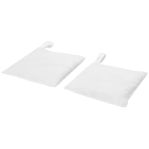 white Set de 2 bolsitas perfumadas de lavanda
