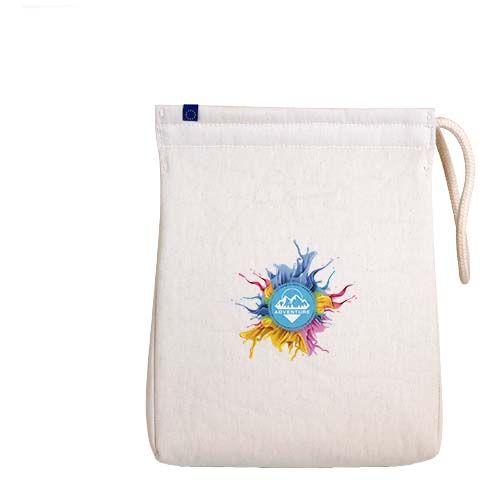 natural Bolsa de algodón para la comida isotérmica