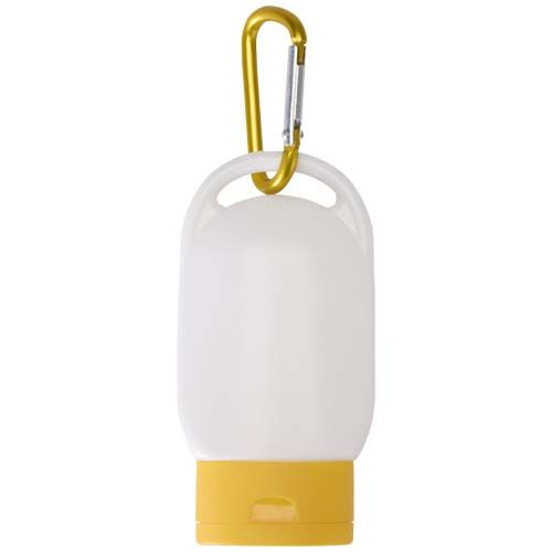 yellow Crema solar FPS 30 con mosquetón