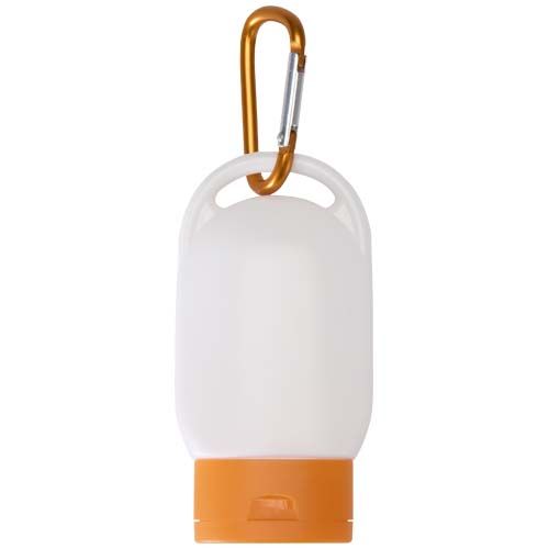 orange Crema solar FPS 30 con mosquetón