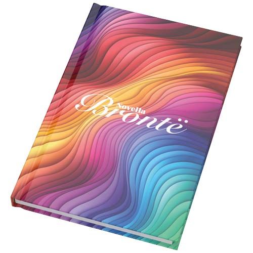 LIBRETA DE TAPA DURA BRILLANTE A5 CON 100 HOJAS