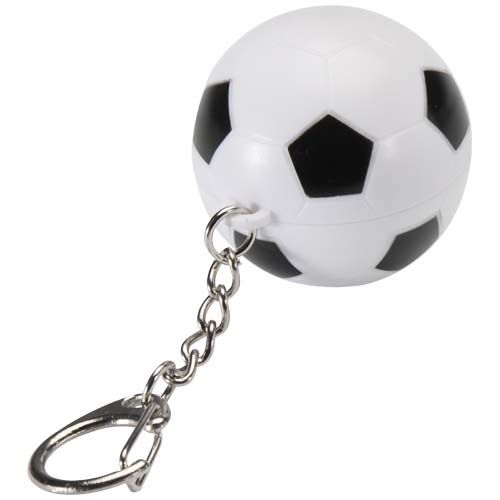 black Bálsamo labial de vainilla en forma de balón de fútbol con llavero y FPS 15