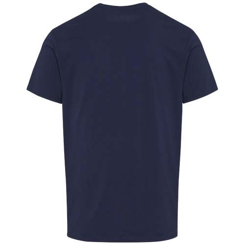 azul marino Camiseta orgánica con certificado OCS de manga corta unisex de 160 g/m²