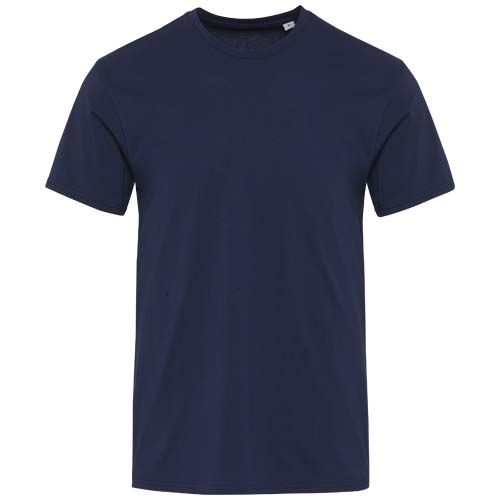 azul marino Camiseta orgánica con certificado OCS de manga corta unisex de 160 g/m²
