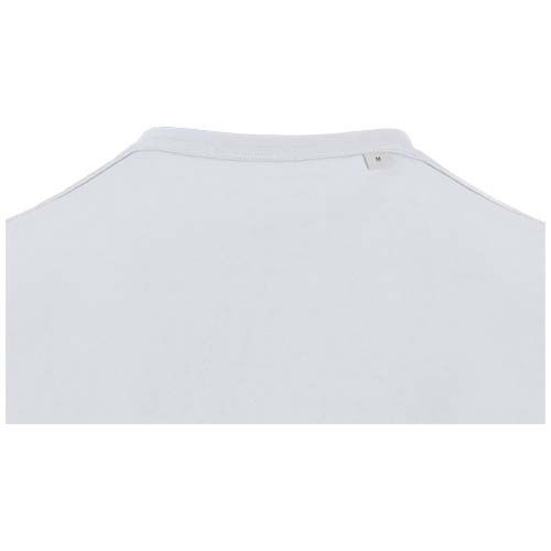 white Camiseta orgánica con certificado OCS de manga corta unisex de 200 g/m² Balfour