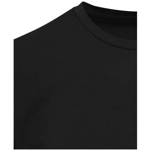black Camiseta orgánica con certificado OCS de manga corta unisex de 200 g/m² Balfour