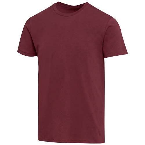 burdeos intenso Camiseta orgánica con certificado OCS de manga corta unisex de 200 g/m² Balfour
