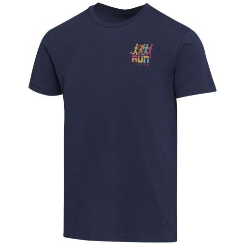 azul marino Camiseta orgánica con certificado OCS de manga corta unisex de 200 g/m² Balfour