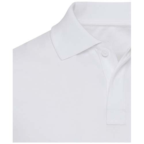 Polo orgánico con certificado OCS de manga corta unisex de 180 g/m² Graphite