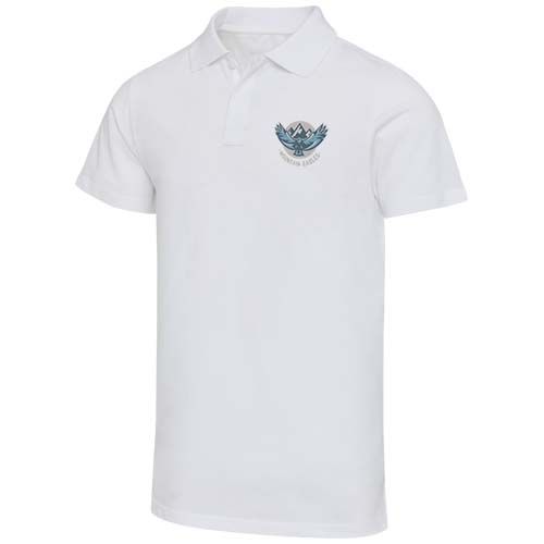 Polo orgánico con certificado OCS de manga corta unisex de 180 g/m² Graphite