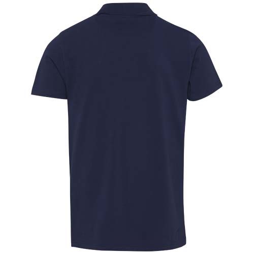 Polo orgánico con certificado OCS de manga corta unisex de 180 g/m² Graphite