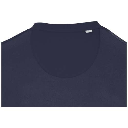 azul marino Jersey de cuello redondo de material reciclado orgánico con certificado OCS unisex de 280 g/m² Jasper