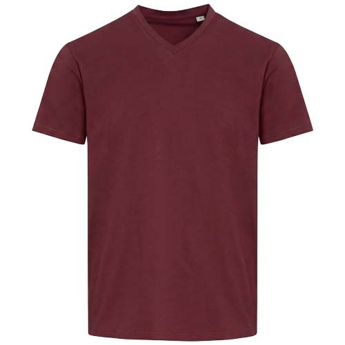 Camiseta orgánica unisex con certificado OCS de manga corta y cuello de pico de 200 g/m² Balfour