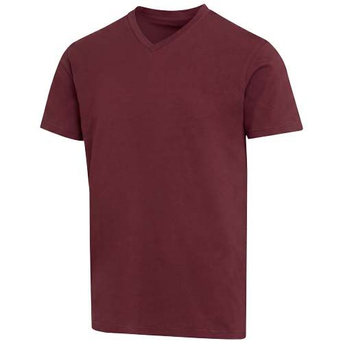 Camiseta orgánica unisex con certificado OCS de manga corta y cuello de pico de 200 g/m² Balfour