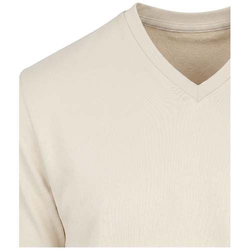 Camiseta orgánica unisex con certificado OCS de manga corta y cuello de pico de 200 g/m² Balfour
