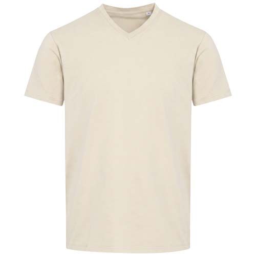 Camiseta orgánica unisex con certificado OCS de manga corta y cuello de pico de 200 g/m² Balfour