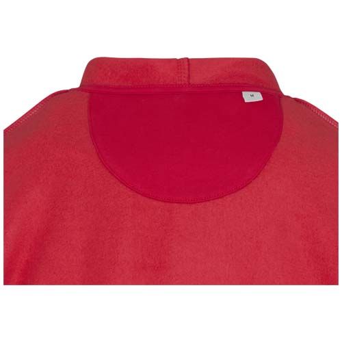 red Sudadera con capucha unisex orgánica reciclada con certificado OCS de 280 g/m² Jasper