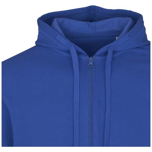 blue Sudadera con capucha unisex orgánica reciclada con certificado OCS de 280 g/m² Jasper