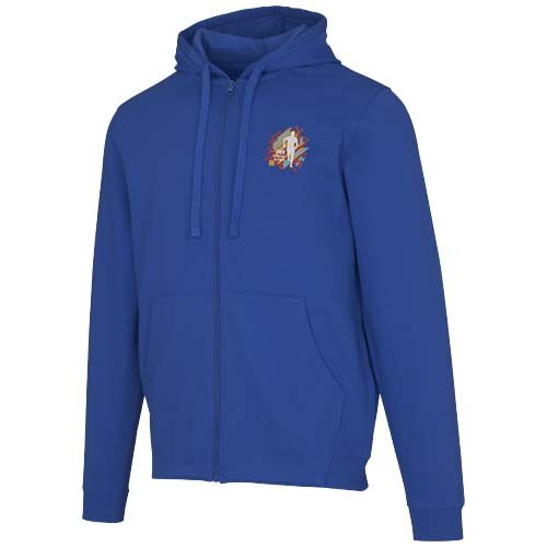 blue Sudadera con capucha unisex orgánica reciclada con certificado OCS de 280 g/m² Jasper