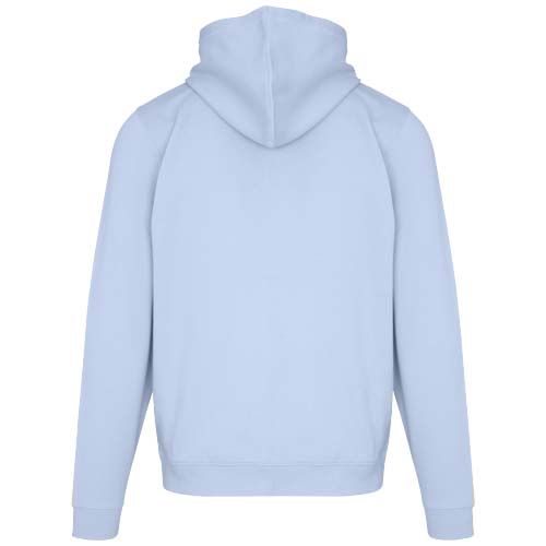 azul brumoso Sudadera con capucha unisex orgánica reciclada con certificado OCS de 280 g/m² Jasper
