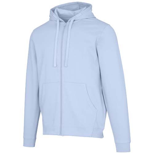 azul brumoso Sudadera con capucha unisex orgánica reciclada con certificado OCS de 280 g/m² Jasper